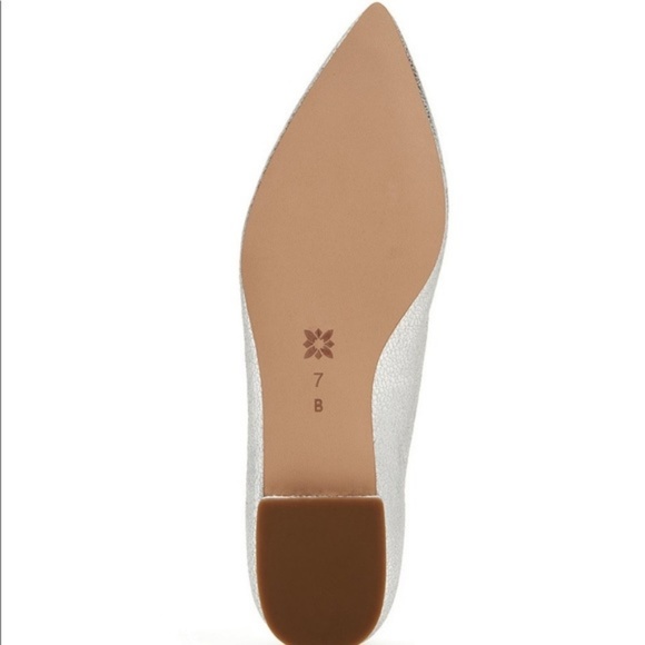 New BCBGeneration Nikita Metallic Silver Flats - Picture 4 of 5
